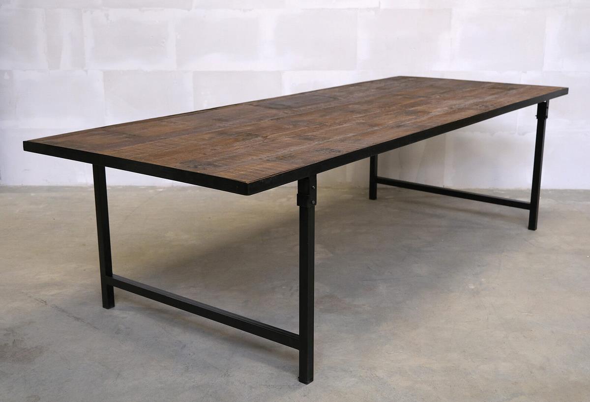 Eettafel Vintage - Gerecycled hout