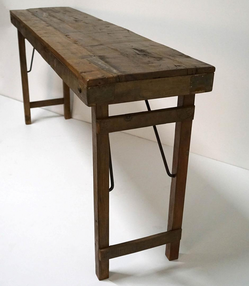 Bureau/bijzettafel Vintage - Hout