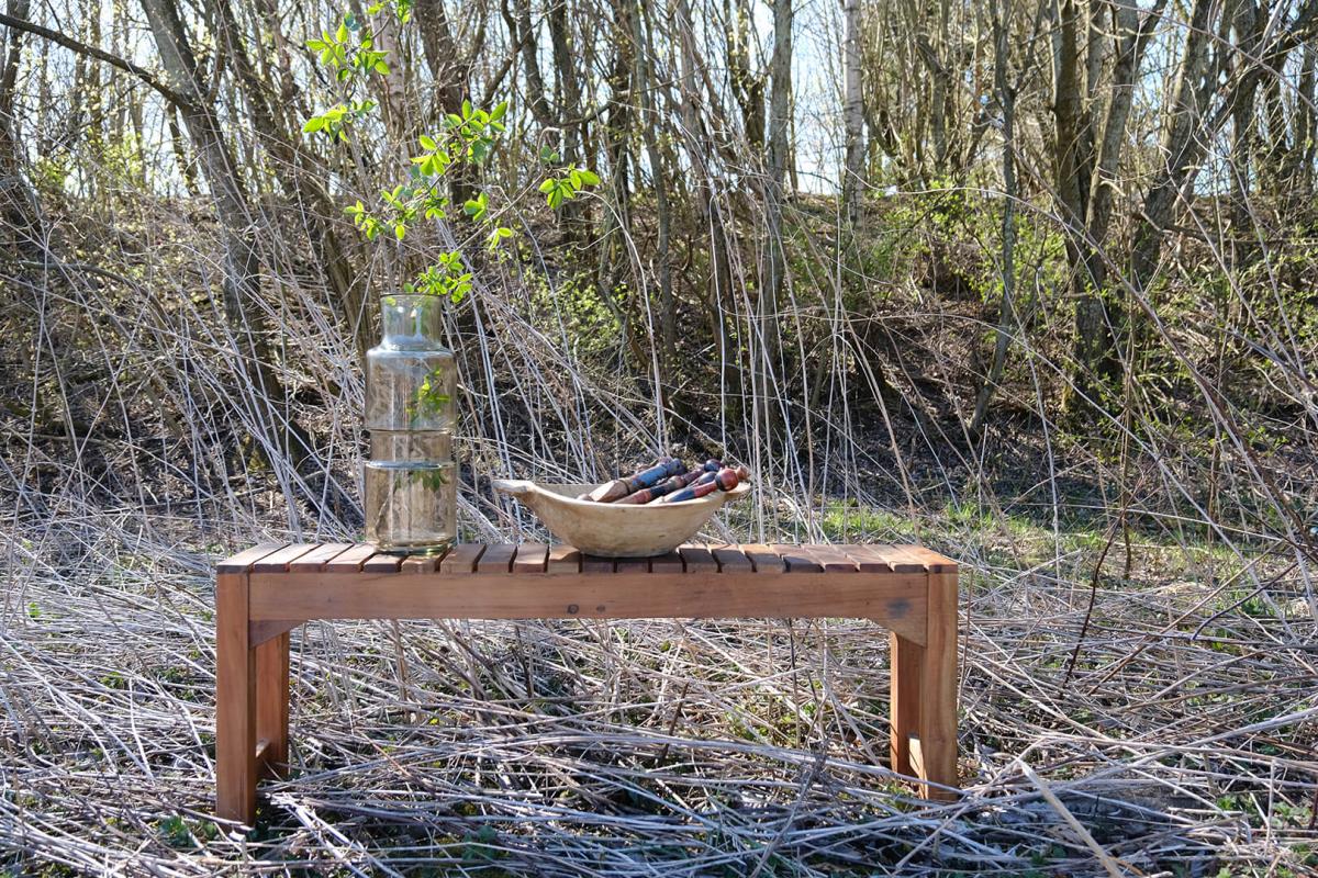 Oude houten bank Vintage - Hout