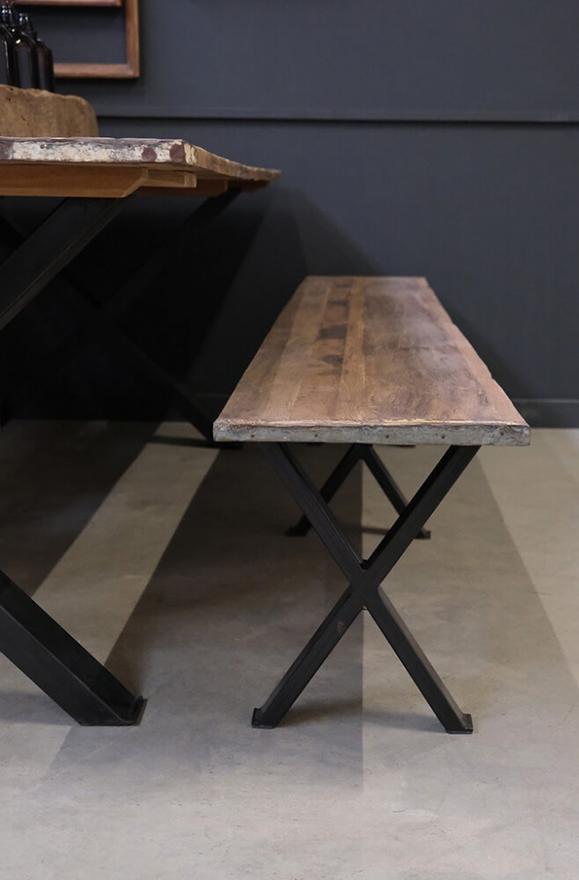 Bank 'Poovar' - Hout