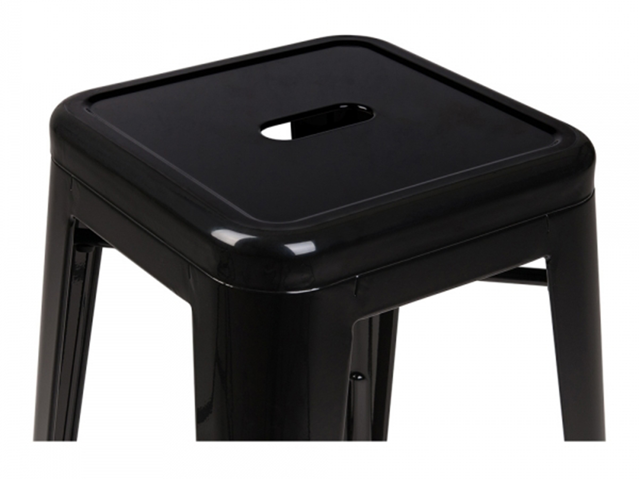 Kruk 'Montmartre' 65cm - Zwart
