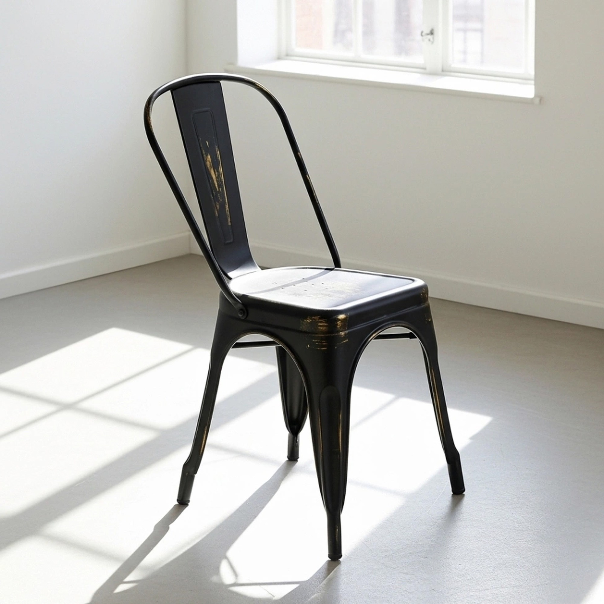 Stoel 'Montmartre' - Vintage zwart/antiek