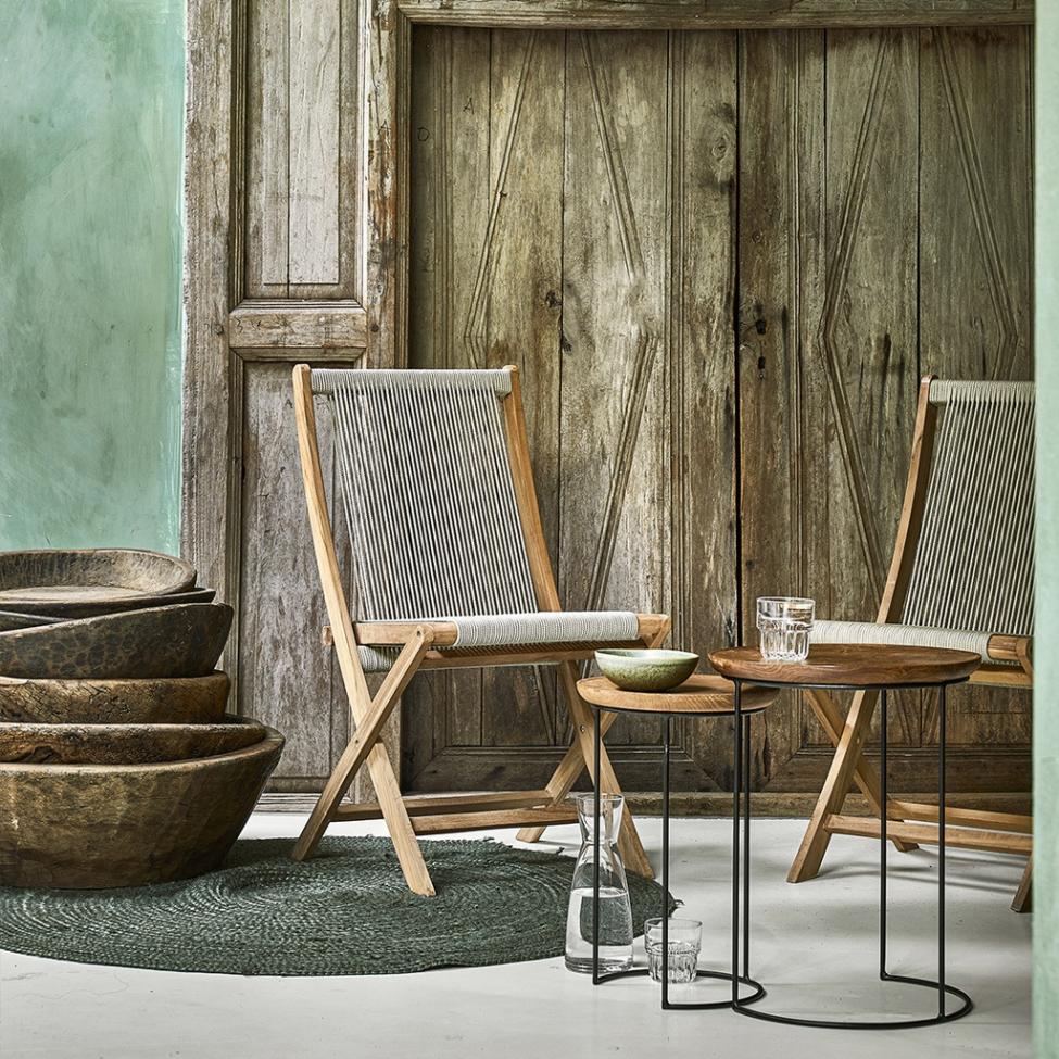Tuinstoel 'Rope' - Teak