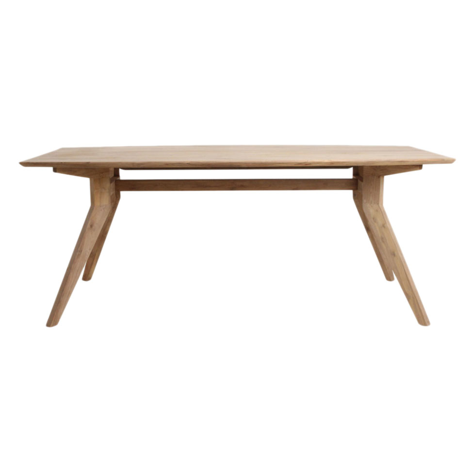 Eettafel 'Studio' 180x95cm - Licht hout