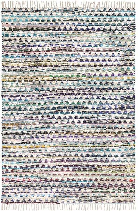 Lappenkleed 'Lindby' - Meerkleurig/blauw