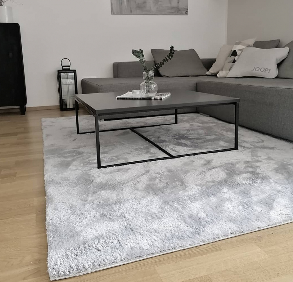 Vloerkleed 'Aranga Super Soft' 240x340cm - Grijs