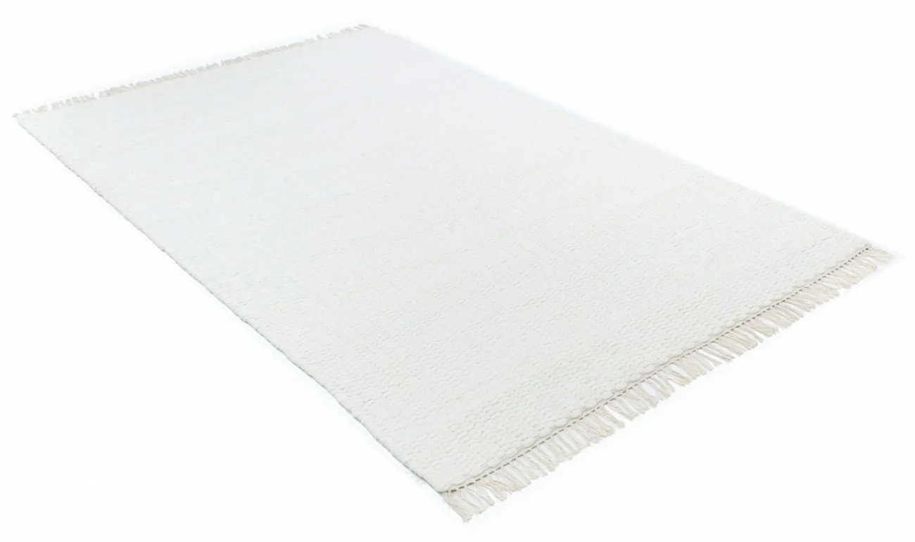 Wollen mat 'Cartmel' 133x190cm - Offwhite