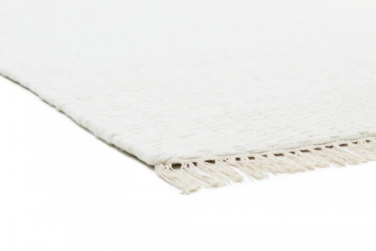 Wollen mat 'Cartmel' 200x290cm - Offwhite