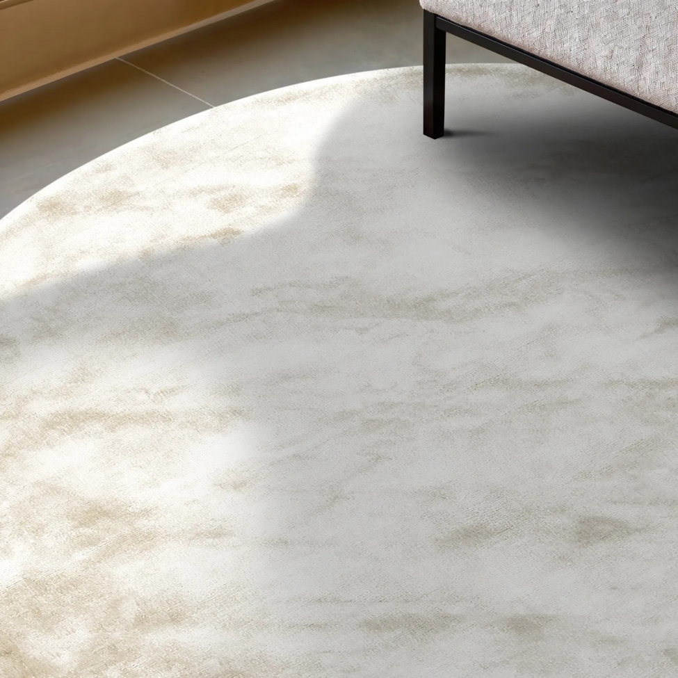 Rond tapijt 'Jodhpur' 240cm - Offwhite