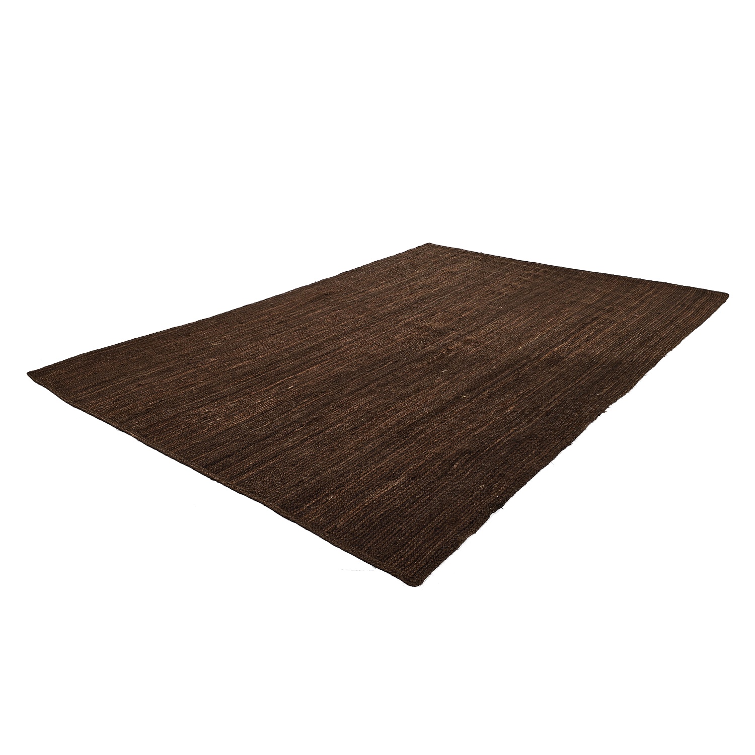 Jute vloerkleed 'Amasia' - Bruin