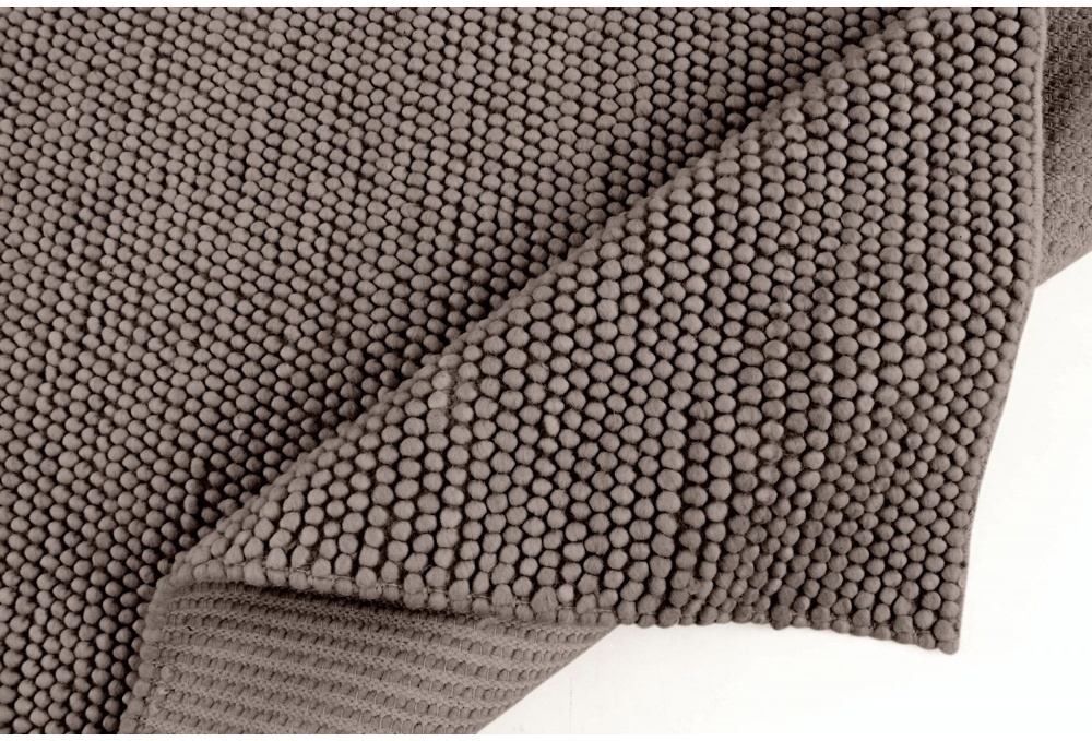 Wollen tapijt 'Avafors Wool Bubble' 240x240cm - Bruin