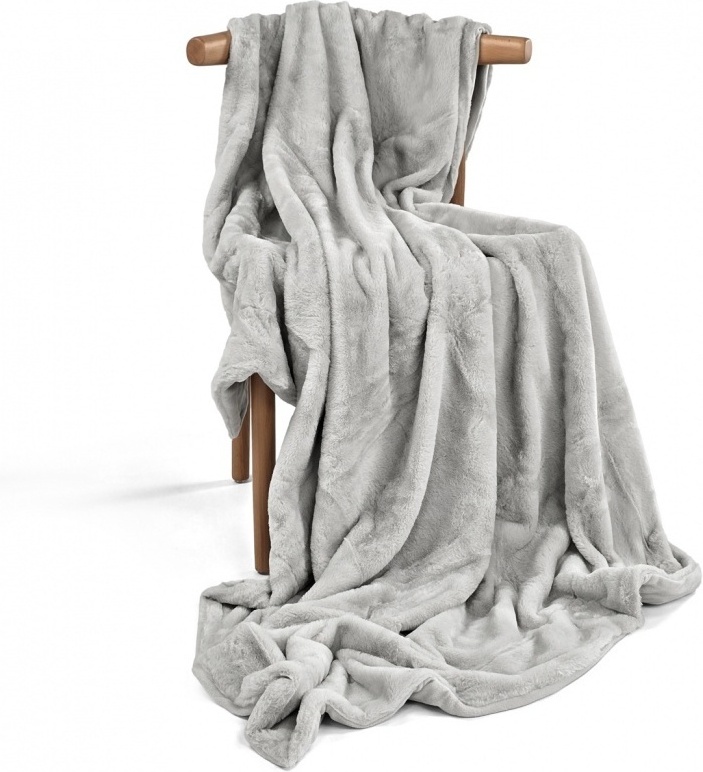 Plaid 'Aranga Super Soft Throw' 130x170cm - Grijs