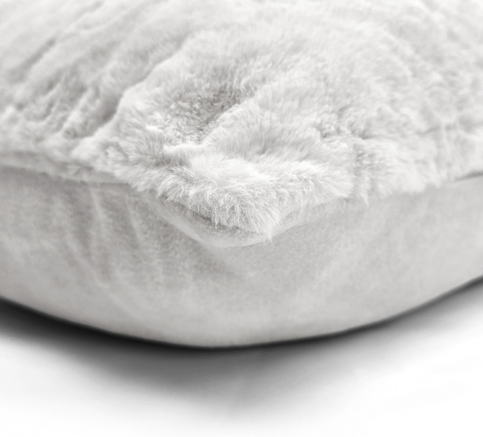 Kussenhoes 'Aranga Super Soft' 45x45cm - Wit