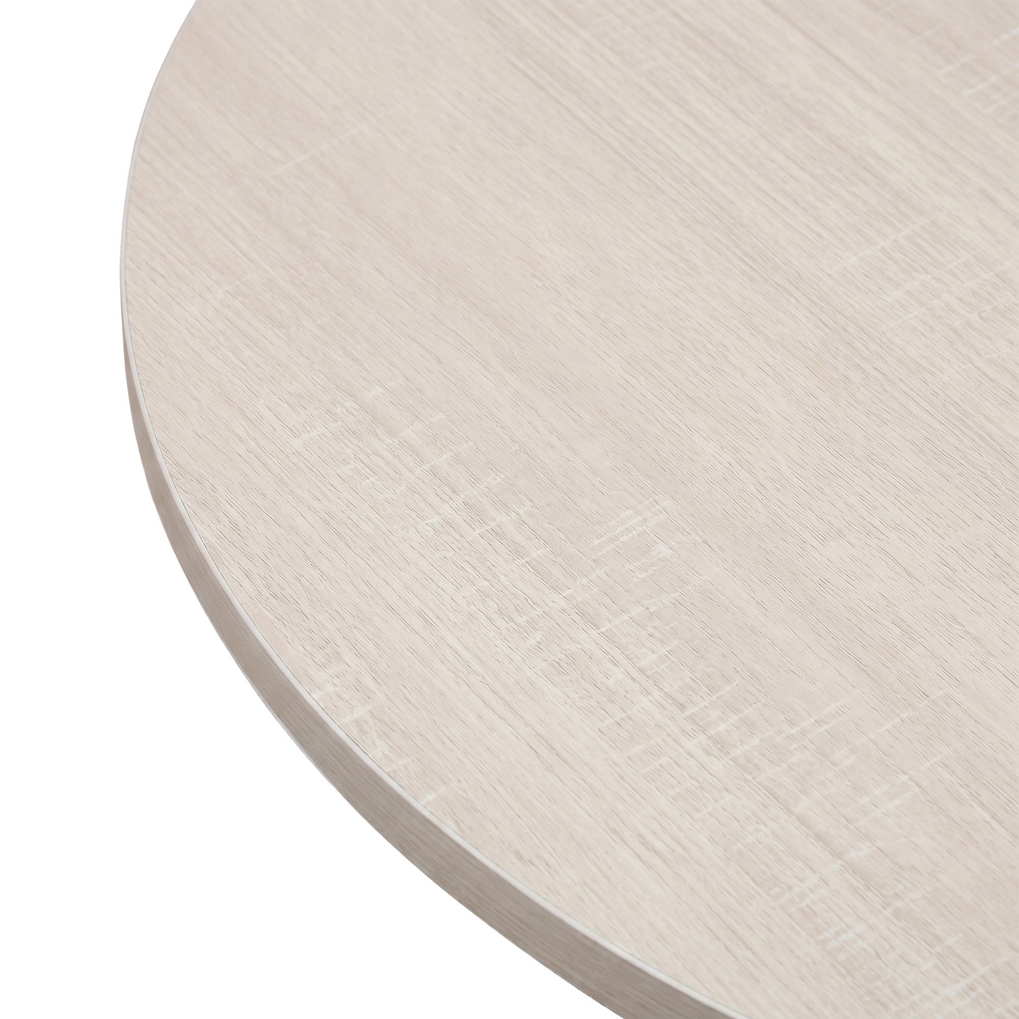 Salontafel 'Créme' Rond 55 cm - Wit gepigmenteerd