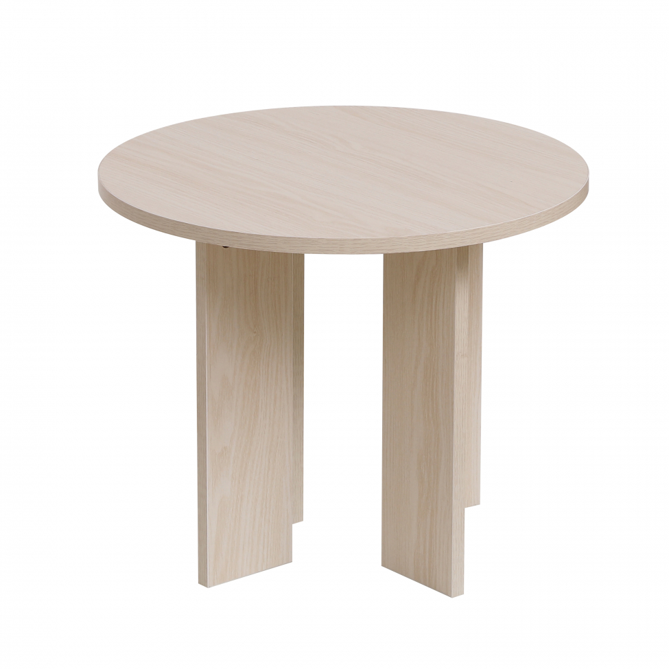 Salontafel 'Créme' Rond 55 cm - Natuur