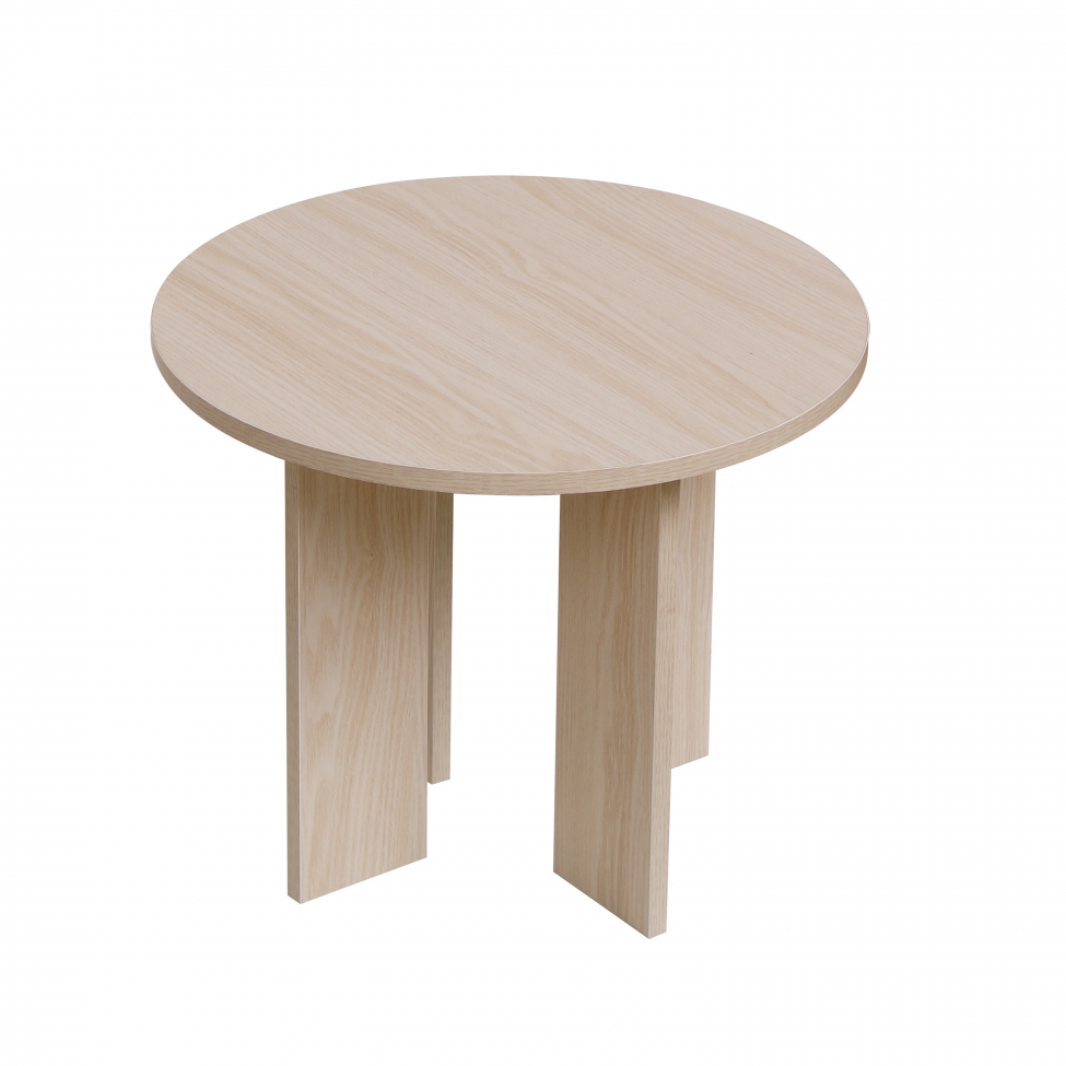 Salontafel 'Créme' Rond 55 cm - Natuur