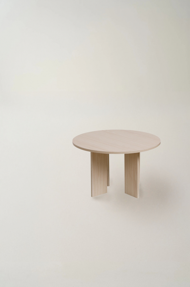 Salontafel 'Créme' Rond 75cm - Natuur