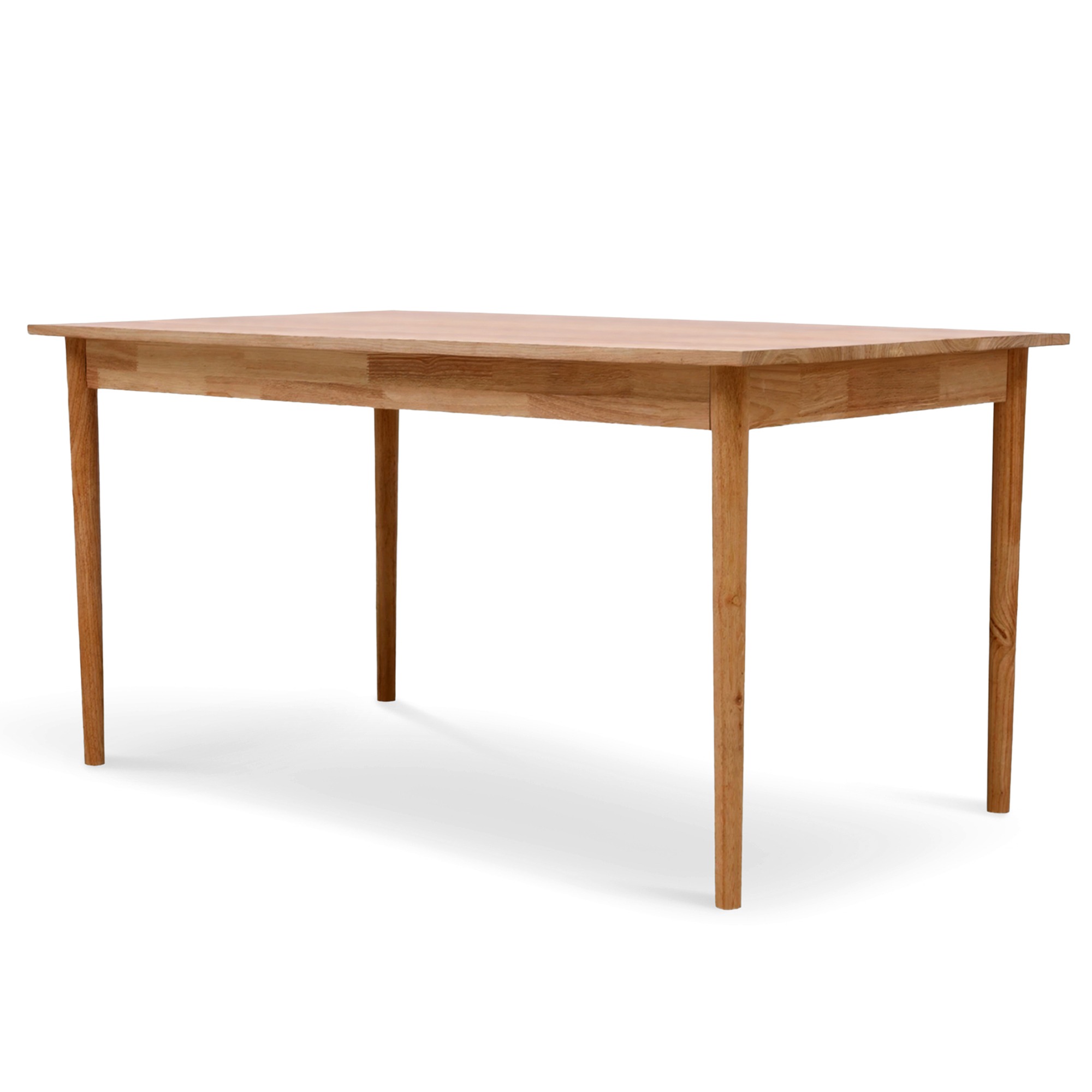 Eettafel 'Fager' 135cm - Wit gepigmenteerd