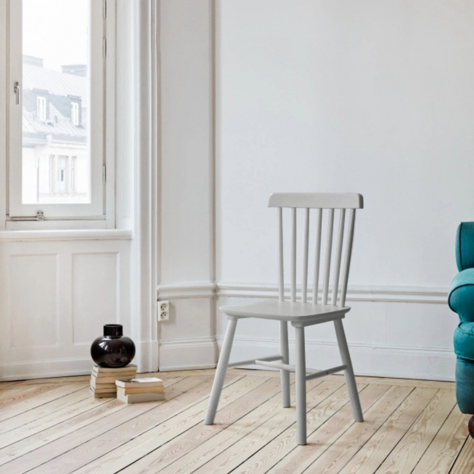 Stapelstoel 'Elsa' - Lichtgrijs