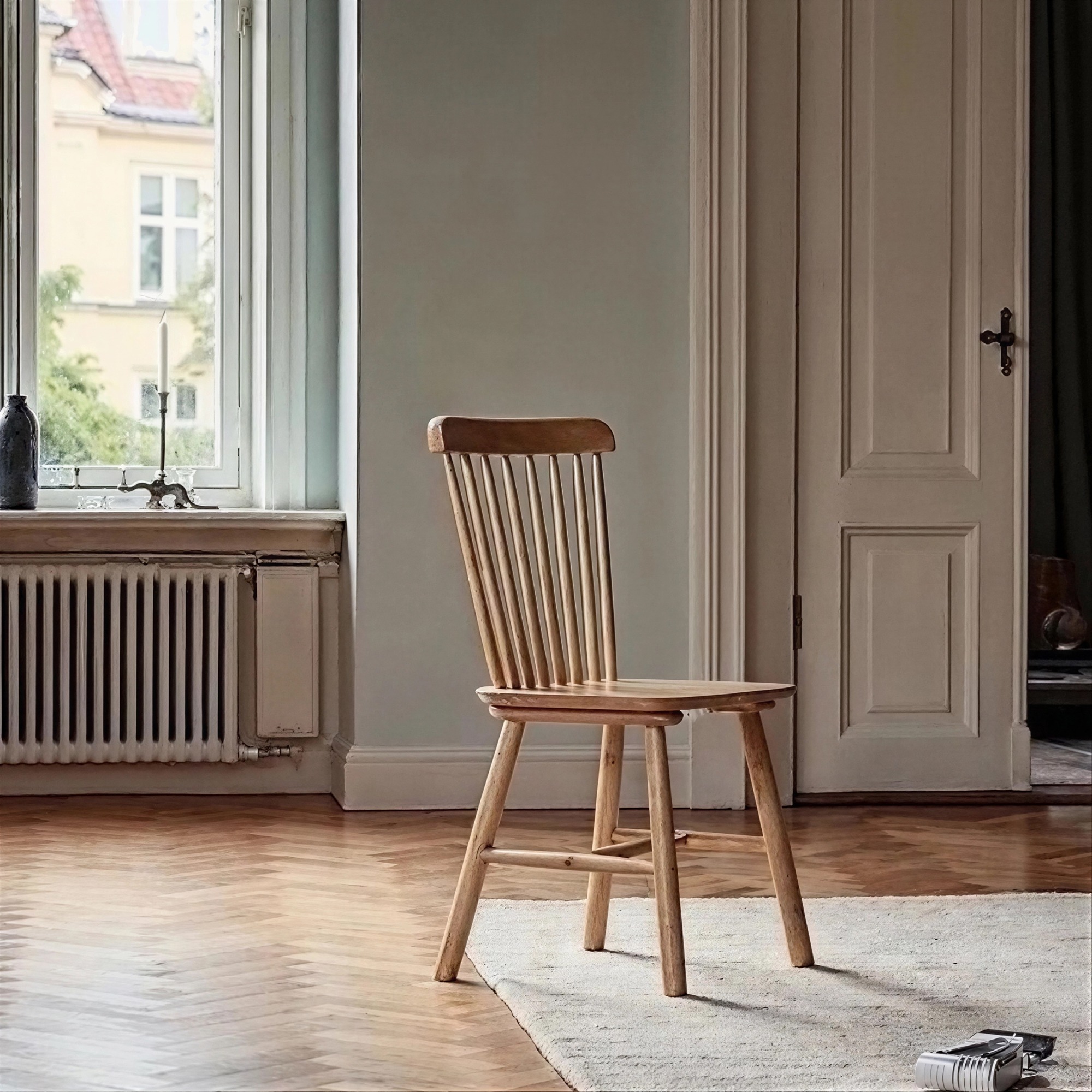 Stapelstoel 'Elsa' - Eiken
