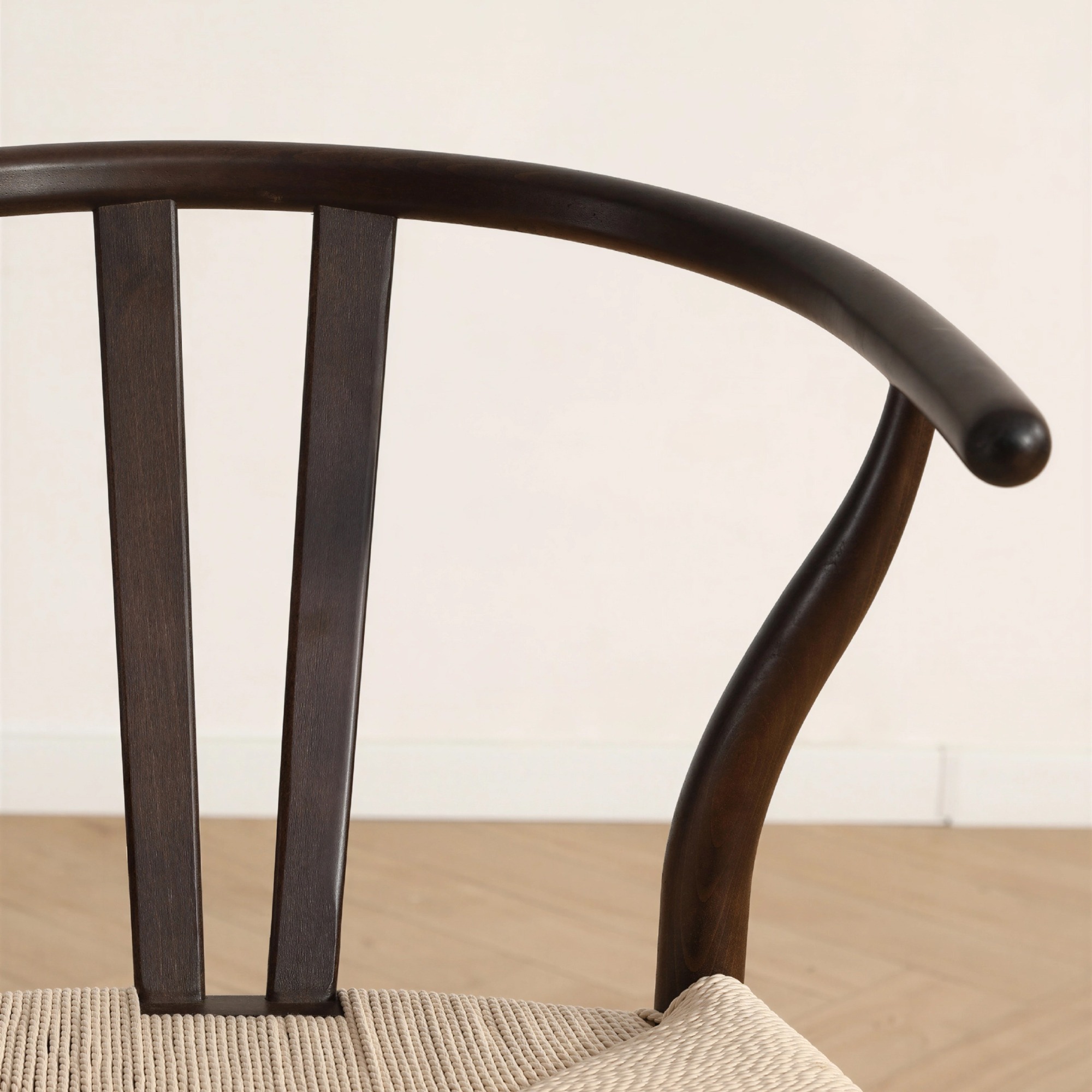 Stoel 'Alta' - Walnoot/Beige