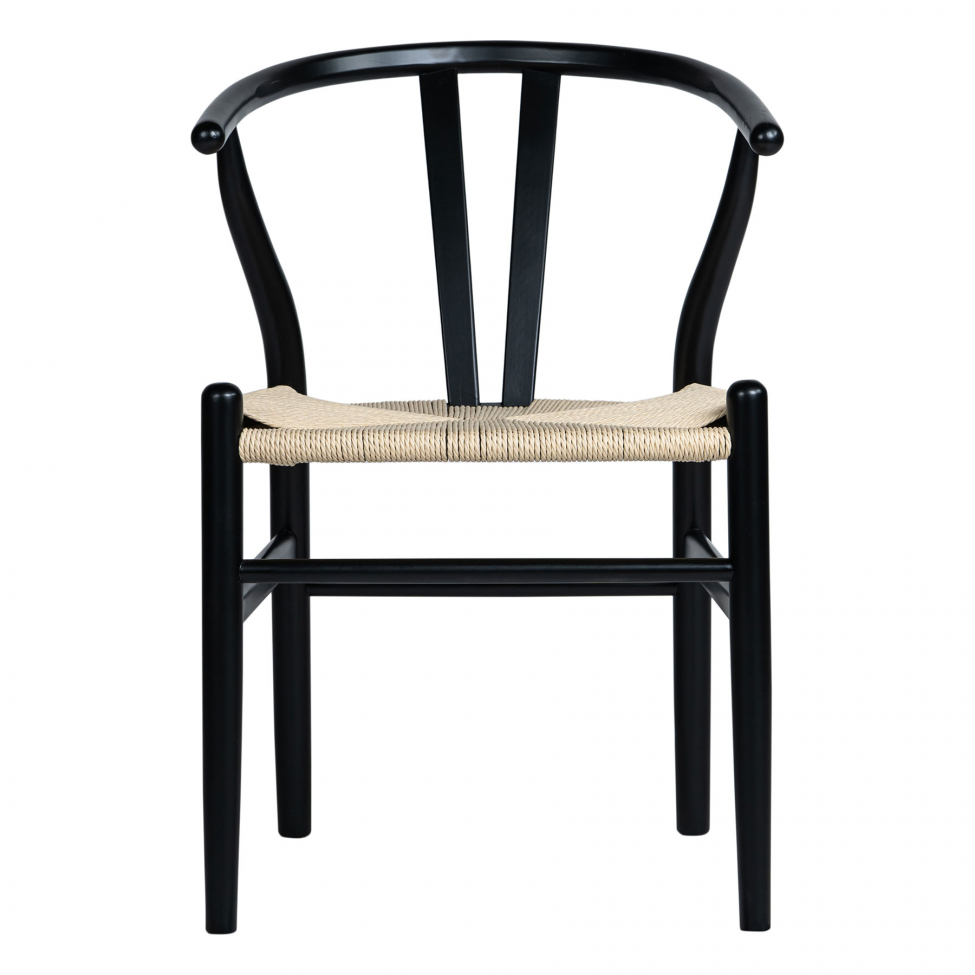 Stoel 'Alta' - Zwart/Beige