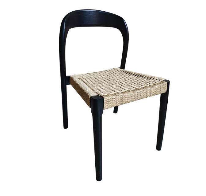 Stoel 'Katrineholm' - Zwart