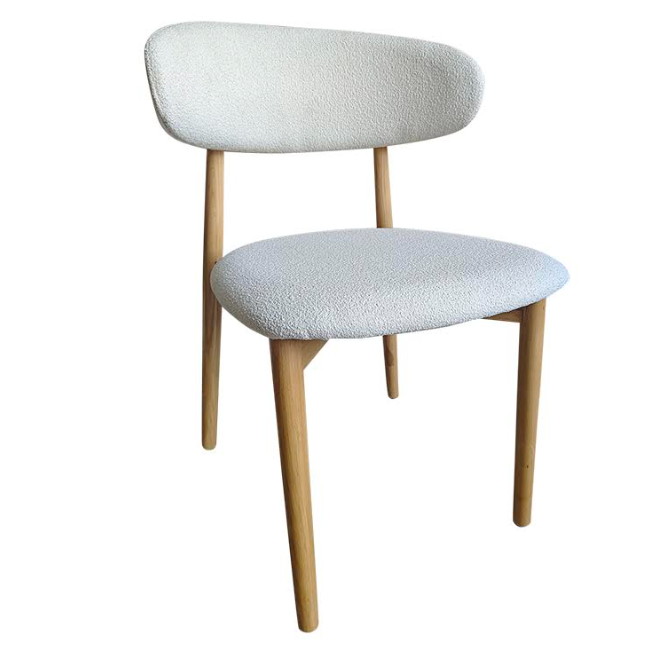 Eetstoel 'Capri' - Natuurlijk
