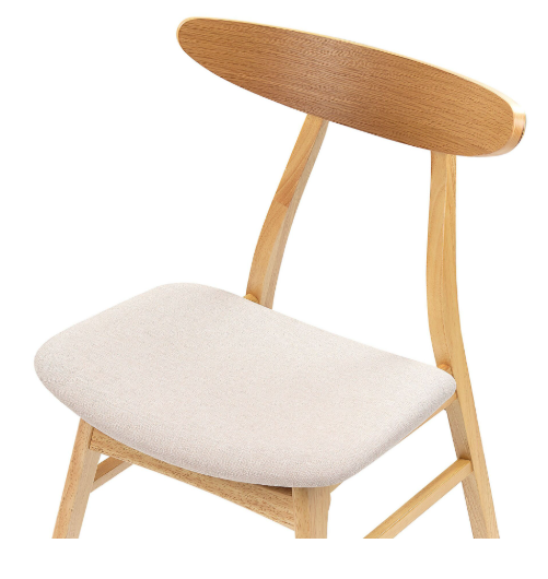Stoel 'Asta' - Natuurlijk/Beige