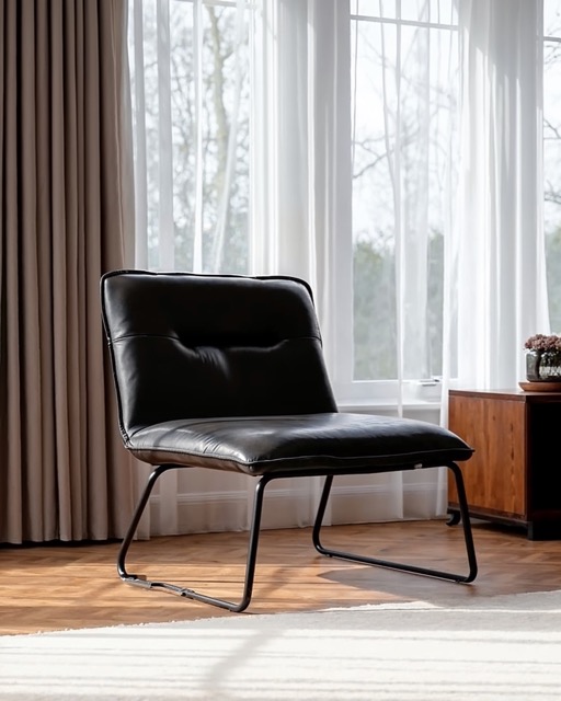 Fauteuil 'Chelsea' - Zwart