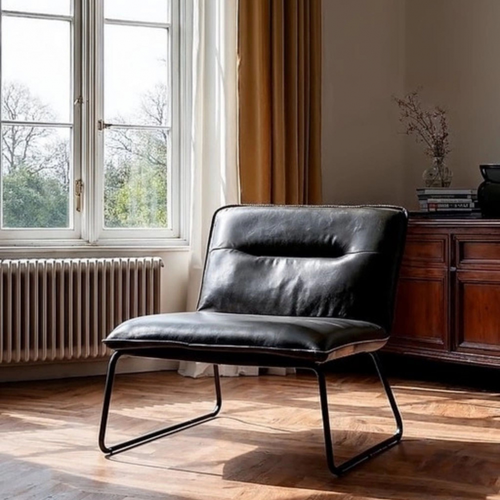 Fauteuil 'Chelsea' - Zwart