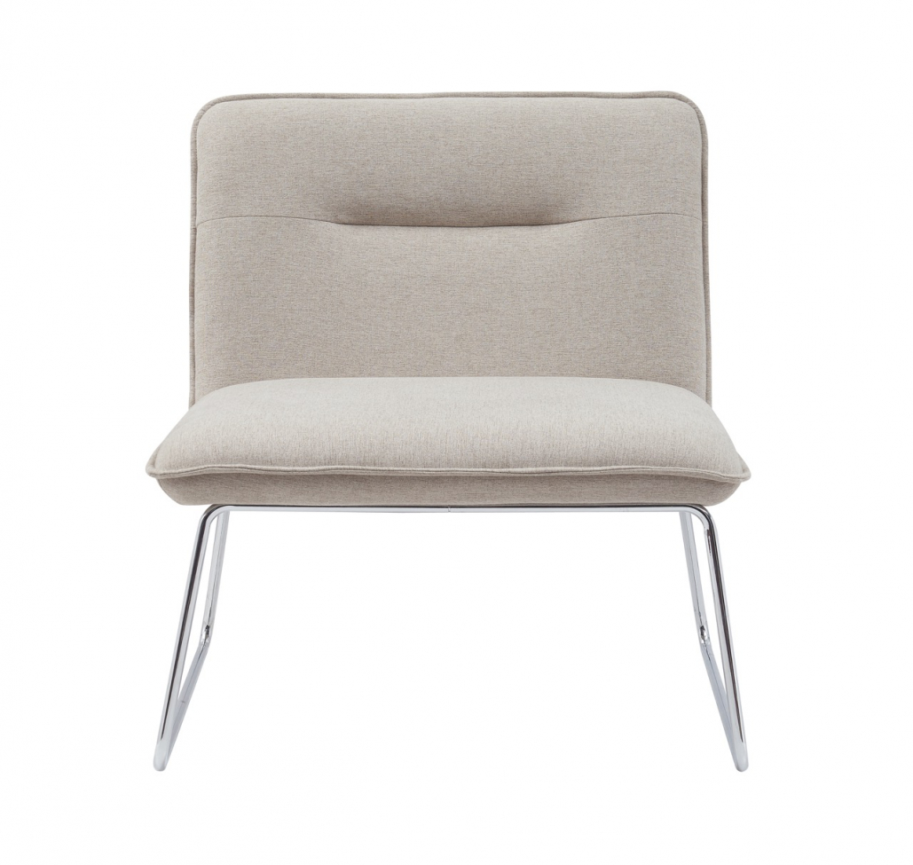 Fauteuil 'Chelsea' - Grijs/metaal