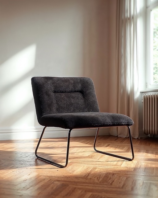 Fauteuil 'Chelsea' - Zwart/Teddy