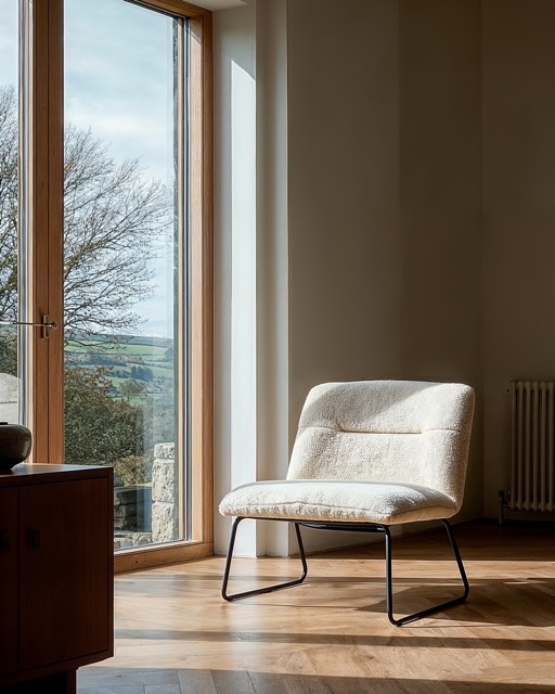 Fauteuil 'Chelsea' - Wit/Teddy