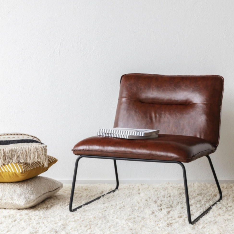 Fauteuil 'Chelsea' - Bruin