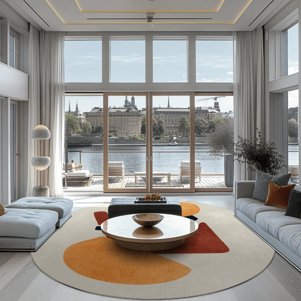 Rond kleed 'Beira' 120cm - Multi