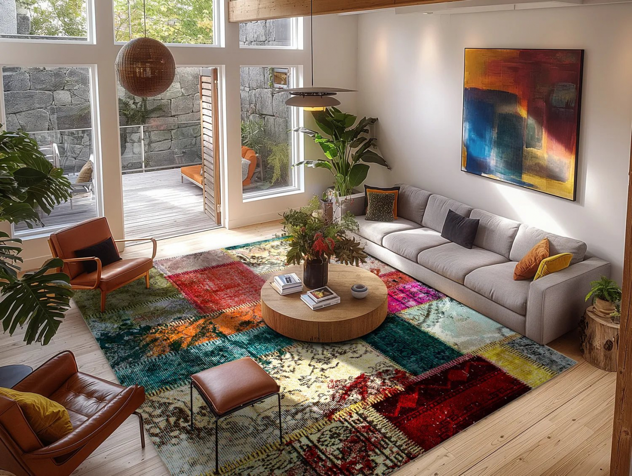 Wiltonkleed 'Ariana' 200x280cm - Multi