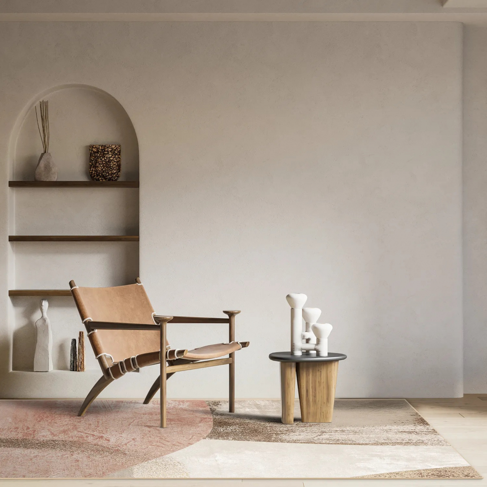 Wiltonkleed 'Fia' 130x190cm - Roze/Multi
