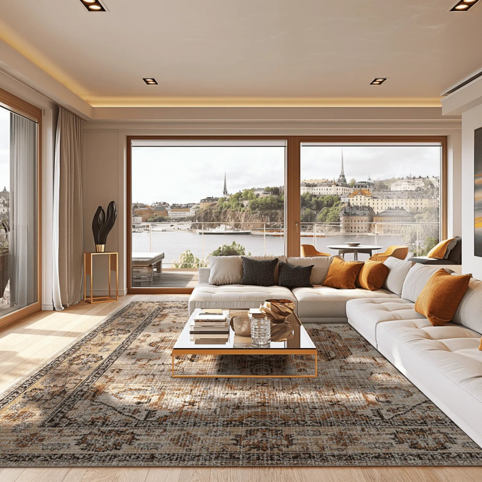 Wiltonmat 'Siliana' 130x190cm - Beige