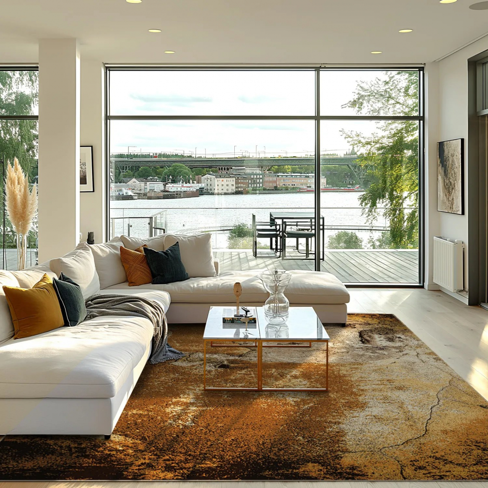 Wiltonmat 'Olivera' 80x250cm - Bruin