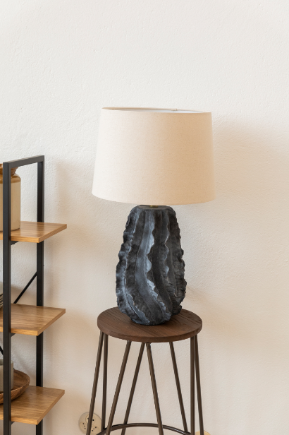 Hocker 'Rustic' 65cm - Hout/Staal