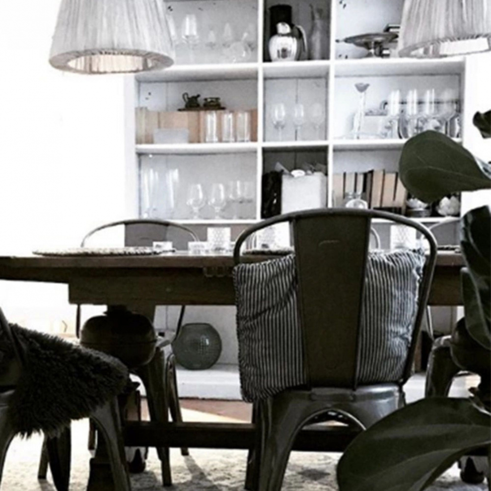 Stoel 'Montmartre' - Staal Mat