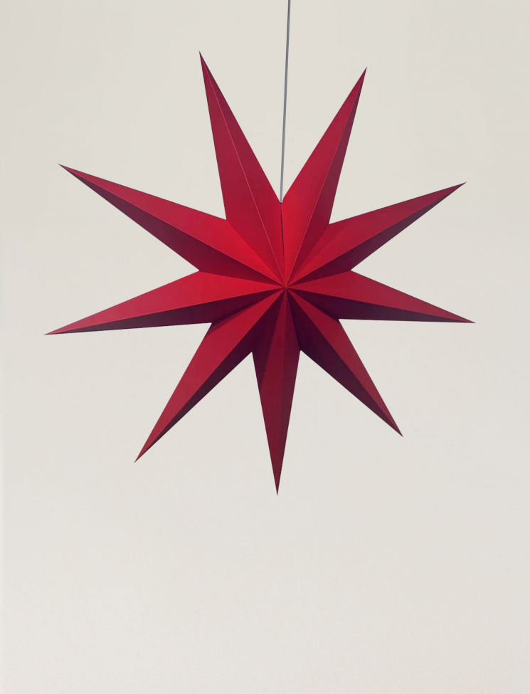 Adventster 'Vintergatan' 118cm - Rood