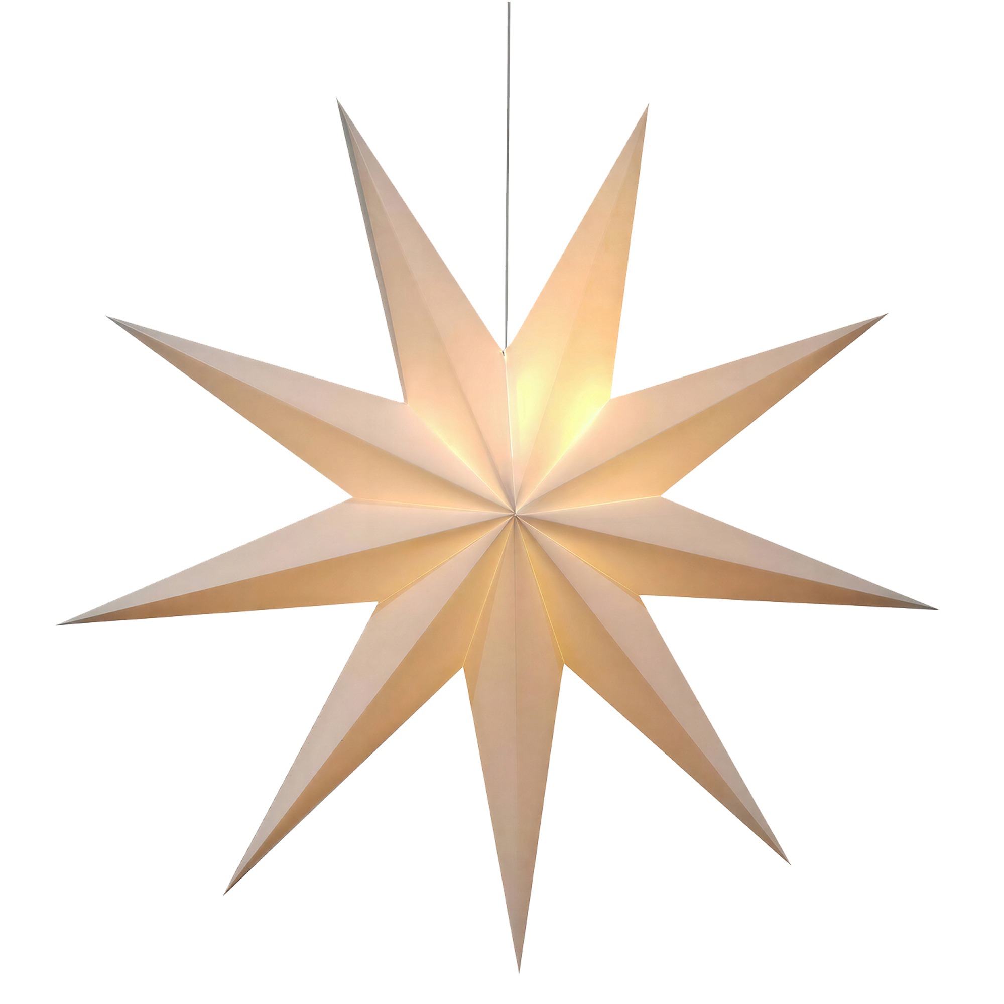 Adventster 'Vintergatan' 118cm - Wit