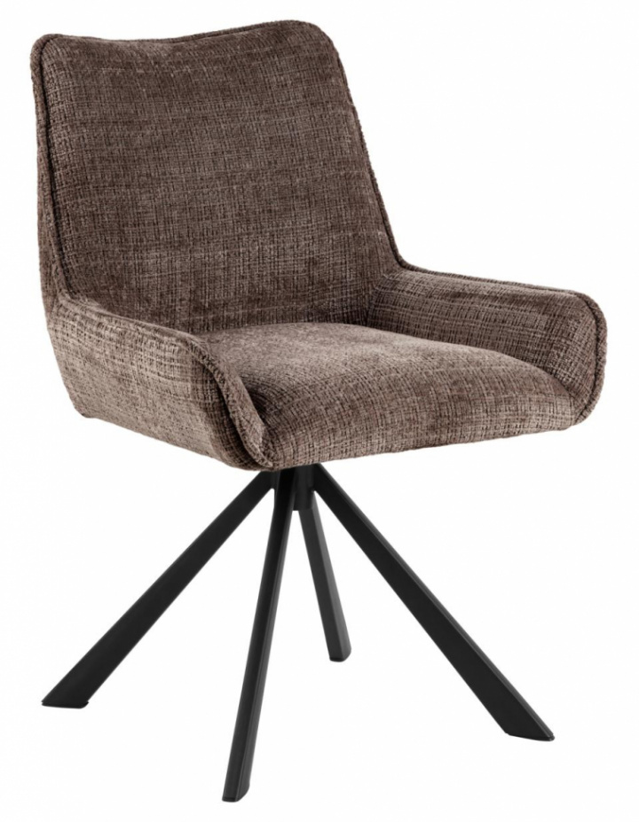 Stoel \'Eddie\' - Bruin in de groep Meubels / Zitmeubels / Stoelen bij Reforma (0000110476)