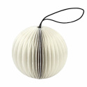 Kerstversiering \'Snowball\' - Wit