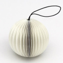 Kerstversiering \'Snowball\' - Wit