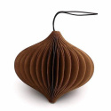 Kerstversiering \'Onion\' - Lichtbruin