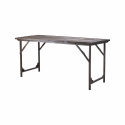 Opvouwbare tafel \'Treasure\' 150x62cm - Gerecycled hout