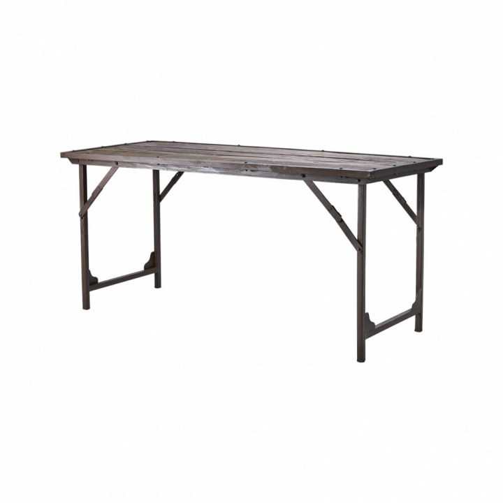 Opvouwbare tafel \'Treasure\' 150x62cm - Gerecycled hout in de groep Meubels / Tafels / Eettafel bij Reforma (076-811-00)